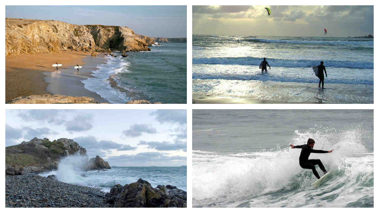 Où surfer dans le Morbihan aujourd'hui ?