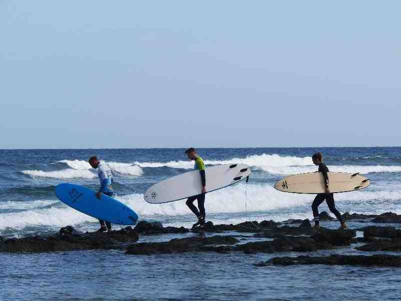 Où surfer pour les débutants à Tenerife ?