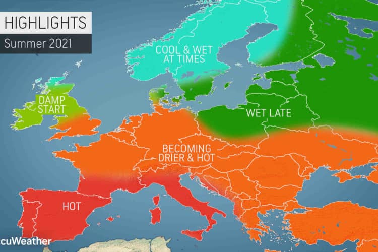 Où Fait-il le plus chaud en Europe en novembre ?