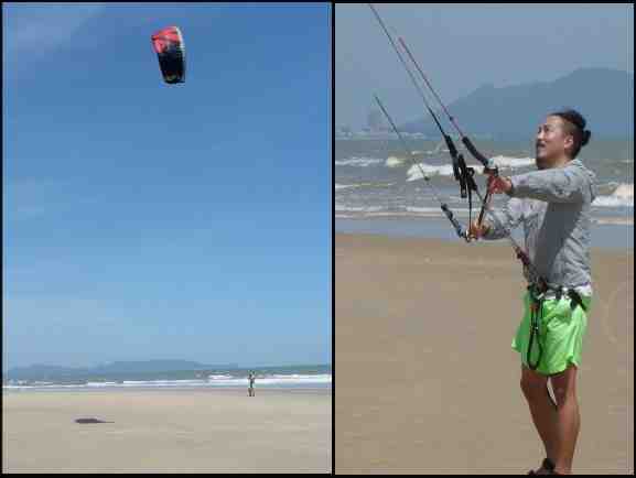 Où faire du kitesurf en novembre ?