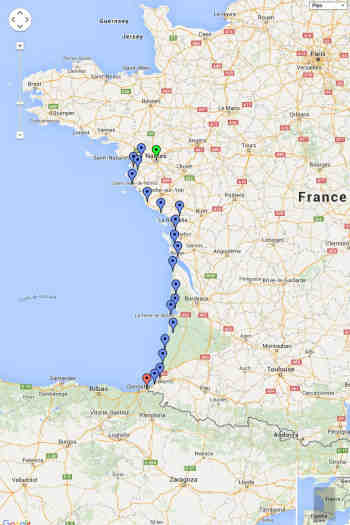 Quelle longueur fait le Canal de Nantes à Brest ?